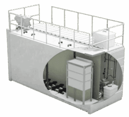 Membran Bioreaktor Abwasseraufbereitung von Thewatec